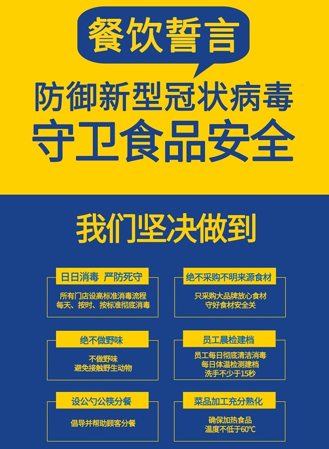 防御新冠病毒，守護食品安全，張成榮電烤雞架餐飲宣誓！